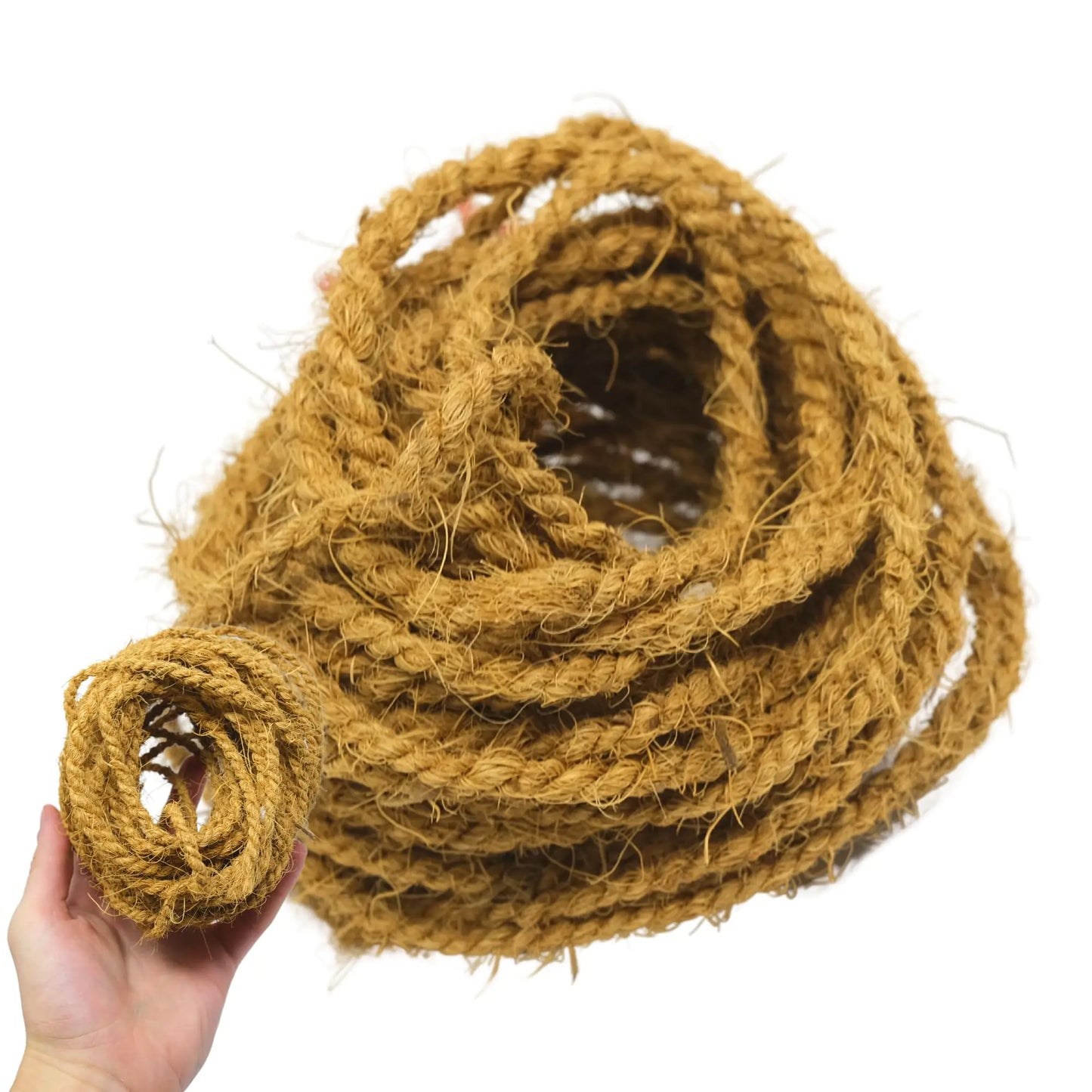 Bonka Bird Toys 3855 Natural Coconut Fiber 30 Rope Parrot Bird Toy DIY Projects Craft Amazon Macaw African Grey and Similar