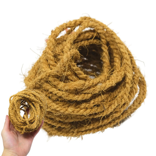Bonka Bird Toys 3855 Natural Coconut Fiber 30 Rope Parrot Bird Toy DIY Projects Craft Amazon Macaw African Grey and Similar